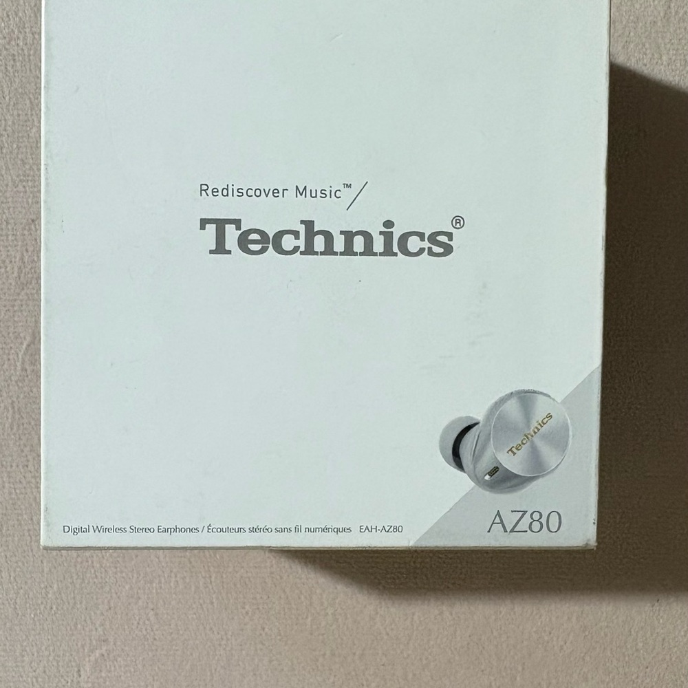 Technics Silver Wireless Earphones